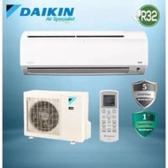 (IPOH ONLY) DAIKIN R32 FTV-P Series Non Inverter Wall Mounted