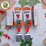 DESKMATE Number Stamp Rubber 6 Digit Size 3mm 4mm 5mm Rubber Stamp Stamp Cop Nama Stamp Cop