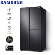 Samsung 670L Fridge RS63R5591B4 Inverter Refrigerator Side by Side with Flexzone Refrigerator / Peti Sejuk / 冰箱 . 电冰箱