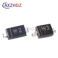100PCS 2.4V 2.7V 3V 3.3V 3.6 BZT52C2V4 WX BZT52C2V7 W1 BZT52C3V0 W2 SOD-123 350mW BZT52C3V3S W3 BZT5