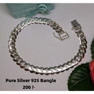Genuine SILVER 925 Bangle  (Bangle Untuk Dewasa)