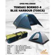 TENDA 4-person CAMPING Tent BORNEO Tent