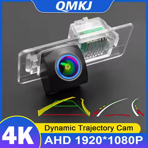 QMKJ 4K AHD 1080P Dynamic Trajectory Special Car Reverse Camera for BMW E39 E46 E60 E61 E65 E66 E90 