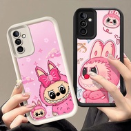 Case for Samsung S25 Ultra A24 A25 A34 A05S A35 A14 A15 A04s A16 A54 A26 A36 A56 5G Q-69 Cute Labubu
