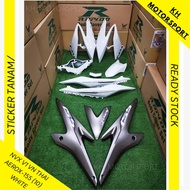 NVX155 (V1) RAPIDO COVERSET NV NVX-155 (10) [WHITE + LIGHT GREY ]