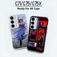 Softcase So Cool Realme C71 C75 C75x - Hologram Case Realme C71 C75 C75x - IMD Case Realme C71 C75 C