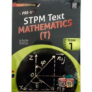 STPM SEM 1 TERM 1 MATH T Text book Second hand Reference book Used book PELANGI Pre-U