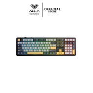 คีย์บอร์ดไร้สาย - AULA F108 - Gasket Mechanical Keyboard Full Size คีย์ไทย รับประกัน 2 ปี