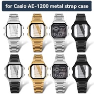 AE1200 Metal Conversion Kit - Premium 304 Steel Case + Bezel + Glass Seal Ring for Casio AE-1200WH M