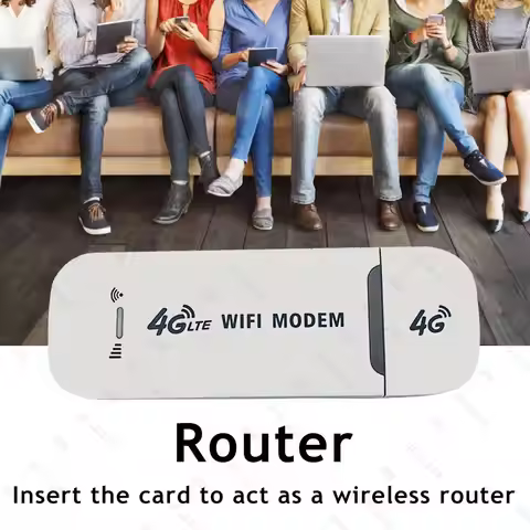 4G/5G WiFi Router for SIM Card Wireless LTE WiFi Router Portable 150Mbps USB 4G Modem SIM Card Hotsp