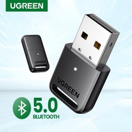 UGREEN USB Bluetooth 5.0 Dongle Adapter 4.0 for PC Speaker Wireless Mouse Music Audio Receiver Transmitter aptx