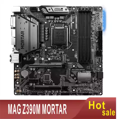 MAG Z390M MORTAR 128GB LGA 1151 DDR4 Micro ATX Z390 100% Tested Fully Work ok