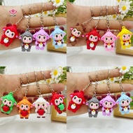 [HWETR] Cute Cartoon Sheep PVC Keychain Vibrant Multi Colors Bag Pendant Adorable Souvenir Gift for 