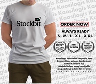 Kaos Stockbit Aplikasi Investasi Anak Muda - Kaosilogis