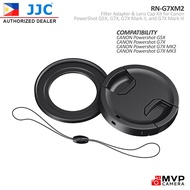 JJC RN-G7XM2 Filter Adapter & Lens Cap Kit for Canon G5X G7X G7X Mark II G7X Mark III MVP CAMERA