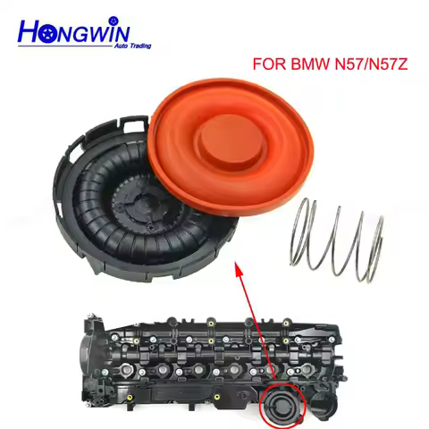 11128507607 11127823181 PCV Valve Cover Repair Kit Valve Cap With Membrane For N57 N57Z BMW 3 5 Seri