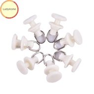 LadyHome 20pcs Curtain Track Glider Rail Curtain Hook Rollers Curtain Tracks Accessories sg