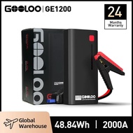 LH9F GOOLOO 12V Automotive Car Starting Device 48.84Wh Powerbank External Battery Booster 2000A Supe