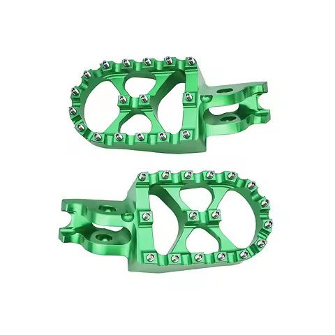 For Kawasaki Footpegs KX 125 250 500 KDX 200 220 R 200R 220R 250 KDX200 R KX500 2004 Accessories Foo