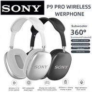 SONY P9 Pro Headset Bluetooth 5.1 Headset Outdoor Sports Wireless Noise Cancelling Headset with Charging Case Display Subwoofer Stereo Gaming Headset