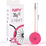 NPY Road Bicycle Inner Tube French Nozzle Ultra-Lightweight TPU Inner Tube Mountain Bike Riding Acce