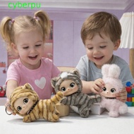 CYBERPULSE Plush animal toy, Soft Material Cute Design Plush Key Ring, Puppy Plushie Vinyl Face Pron