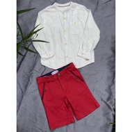 Za rá shirt and shorts for boys 12kg-15kg