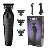 KEMEI Black Hair Clippers for Men Cordless Clippers for Hair Cutting Professional Barber Clippers USB Rechargeable Wirel