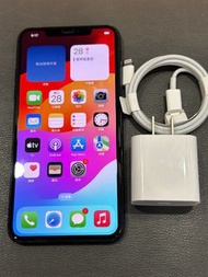 IPhone  11  Pro  Max  夜幕綠  512g   6.7吋   (IOS:17.3.1）單機無盒、附快充、 原屏、原彩顯示、IMEI及序號都正常、外觀九成新、有細微使用痕跡、 無故障無泡水。所有功能正常、效能順暢、已貼滿版保護貼。 電池健康度🔋100%（已更換全新純鈷電芯、可顯示健康度。）