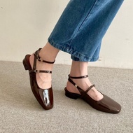 Berlynn Calma Flats - flats wanita- Teplek daily comfy casual - Maryjane slip on sandals