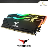 16Gb (2X8gb) Ddr4 3200Mhz Teamgroup Tforce Delta RGB Gaming RAM | Black High Speed Desktop Memo