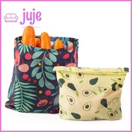 JUJE83274 Safety Fruit Cloth Reusable Beeswax Wrap Fresh-Keeping Bag Food Organizer Eco-Friendly Storage Bags