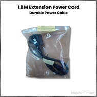 Majuhin Timber 1.8M Extension Power Cord | Durable Power Cable | Wall Plug Extension