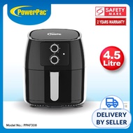 POWERPAC (PPAF308) Air fryer 4.5L with Hot Air Flow System