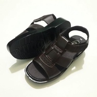 Sandal Nam Da Bò Cao cấp  Dép Quai Hậu Nam Đế Cao siêu nhẹ Kiểu Dáng Biti HĐ140 giành cho tuổi trung