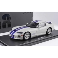 1996 DODGE VIPER DODGE VIPER GTS GT Spirit 1: 18 Simulation Car Model White
