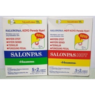 Salonpas Hisamitsu Koyo 10x 5x2 Sheets Blue & Red