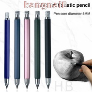 KANGNAI Automatic Pencil, 2B/4B/6B/8B/10B Pencil Refill 4.0mm Mechanical Pencil, Creative Metal Draw