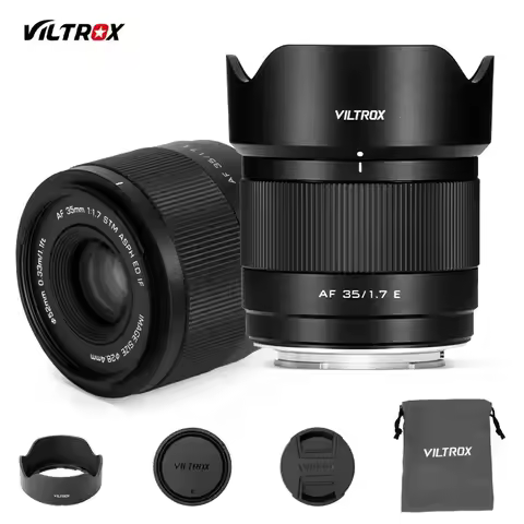 VILTROX 35mm F1.7 APS-C Auto Focus AF for Sony E Nikon Z Fuji FUJIFILM X A7M4 A7R XM5 XT30 XT5 ZFC X