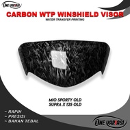 VISOR CARBON FORGED MIO SPORTY LAMA SUPRA X 125 LAMA CARBON FORGED
