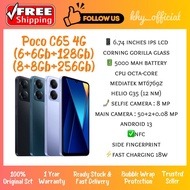 New Smartphone Original Poco C65 [ 6+6Gb + 128Gb / 8+8Gb Ram + 256Gb Rom | MediaTek Helio G85 | 50MP