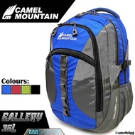 Camel Mountain Backpack School Backpack Outdoor Backpack Beg Sekolah #666