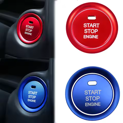 Car Interior Decoration Engine Start Stop Ignition Key Ring Cover for Mazda 3 BN 6 GJ1 GL CX4 CX5 CX