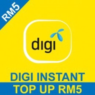 DIGI PREPAID PIN & ISNTANTS TOPUP RELOAD