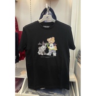 Men Round Neck T-Shirt, Bear Print, Beverly Hills Polo Club, Unisex T-Shirt