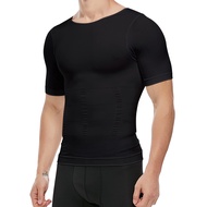 Men's Compression Shirt Undershirt Slimming Tank Top Workout Vest Abs Abdomen Slim Body Shaper