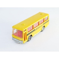 ER27 Tomica loose Hino Rainbow Skeleton Bus - School Bus yellow