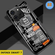 Softcase Glas Kaca For INFINIX SMART 7 - B05 - Casing Hp For INFINIX SMART 7 -  Pelindung hp - Case Handphone - Case Kualitas Terbaik - Casing Hp For INFINIX SMART 7