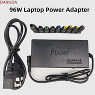 DANILOA Laptop Power Adapter, 96W 12-24V Laptop Charger Adapter, Travel Adjustable Voltage Portable 