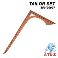 PVC Tailor Ruler/Tailoring Accessories/Set Barang Jahitan/Set Pembaris Jahit Plastik  PVC Tailor Ruler/Tailoring